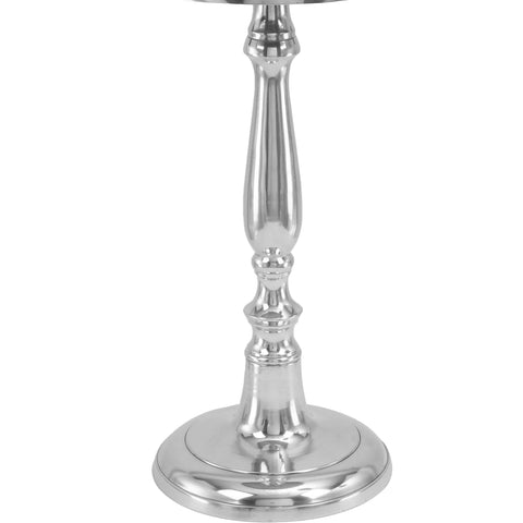 Urban Designs Michelle Aluminum Round Pedestal Accent Table