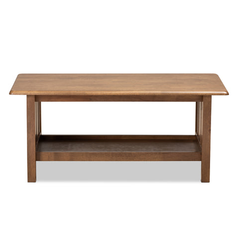 Urban Designs Ripley Rectangular Wood Coffee Table - Brown