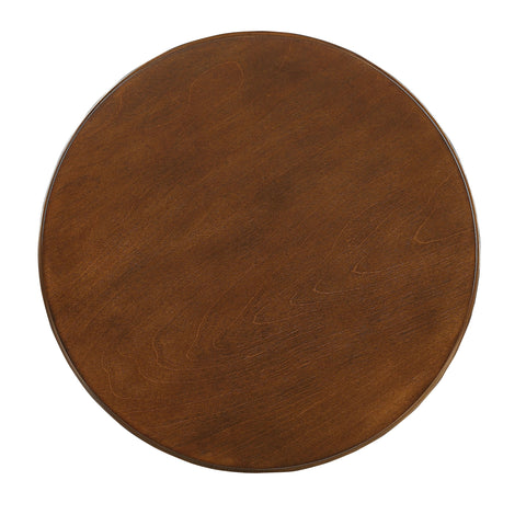 Urban Designs Kostka Wooden Accent Side Table - Walnut