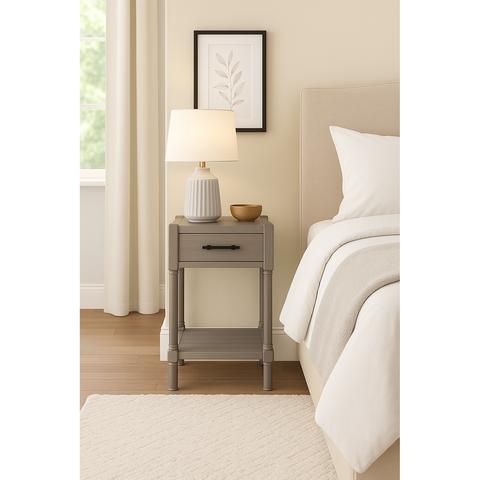 Urban Designs Vienna End Accent Table With Storage