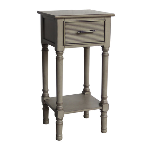 Urban Designs French Country End Accent Table With Storage