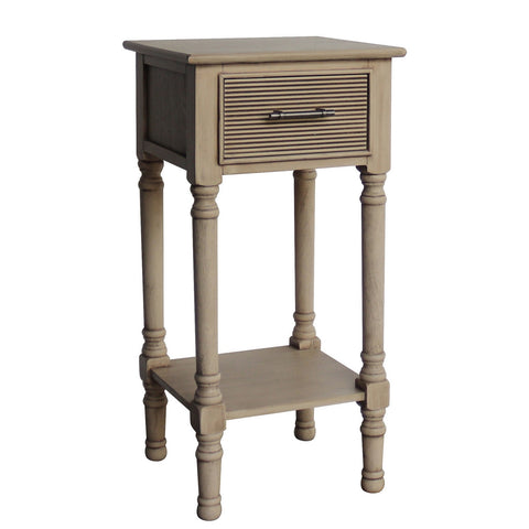 Urban Designs French Country End Accent Table With Storage