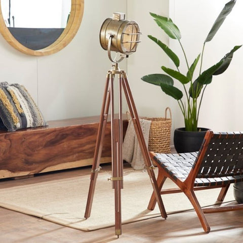 Urban Designs Cinema Studio Floor Prop Light With Tripod Lamp