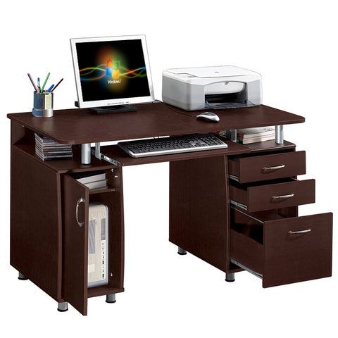 Urban Designs Multifunctional Office Desk with File Cabinet