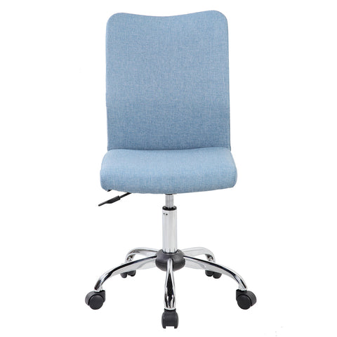 Modern Designs Armless Computer Task Chair - Blue