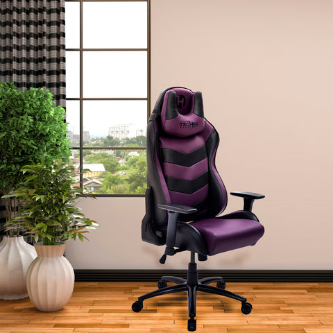 Urban Designs Chevron Ergonomic Racer Style Video Gaming Chair