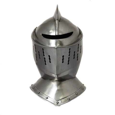 Urban Designs Antique Replica Medieval Early Renaissance Armored Knight Close Helmet