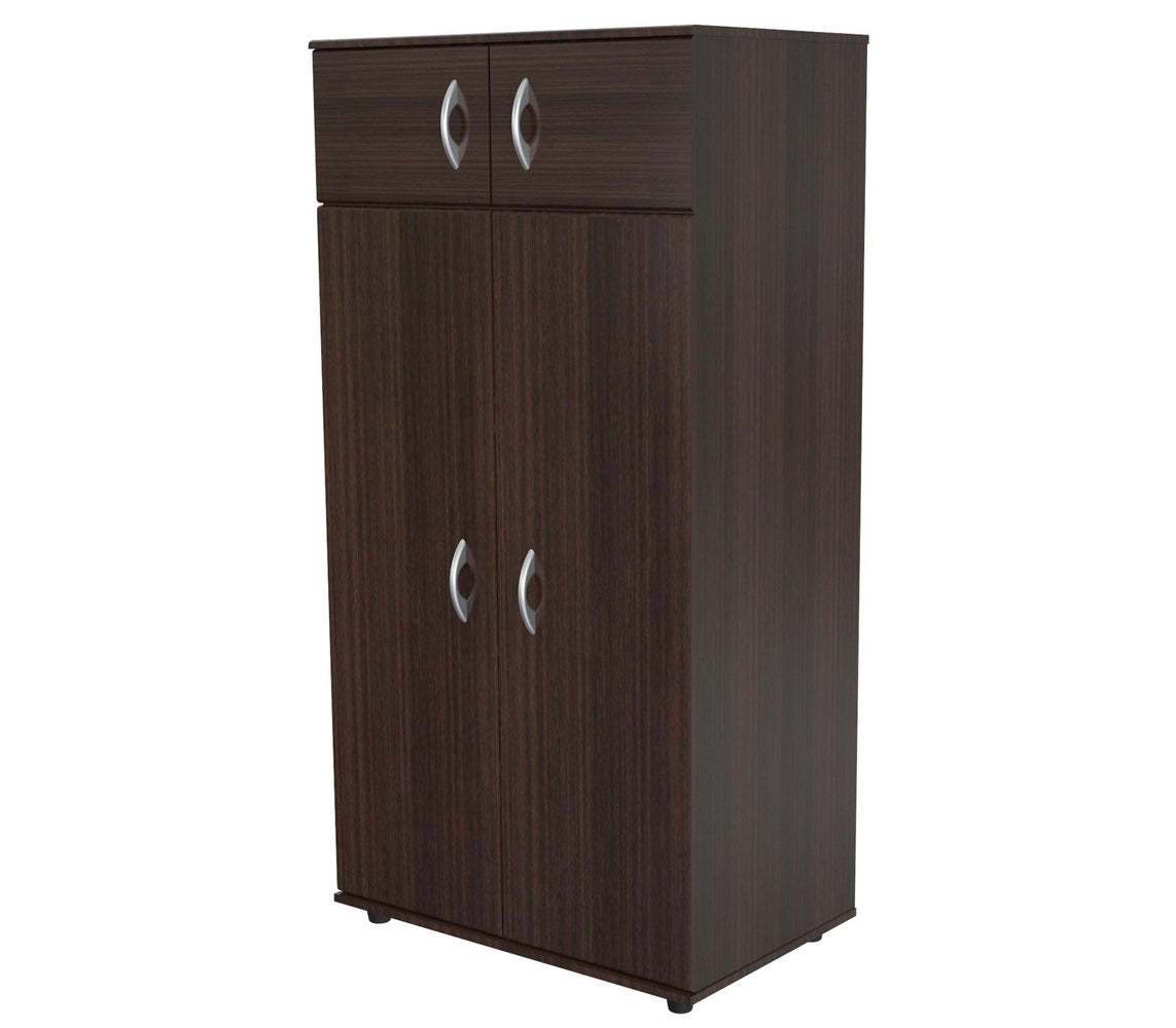 Inval Four Door Wardrobe/Armoire - Espresso Wengue