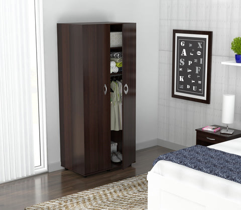 Inval America Imported Wooden 66" Bedroom Armoire - Espresso
