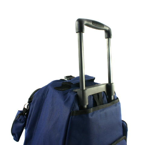 Transworld Deluxe 22-Inch Carry-On Rolling Backpack