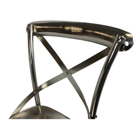 Urban Designs Maxen 41-Inch Solid Metal Barstool