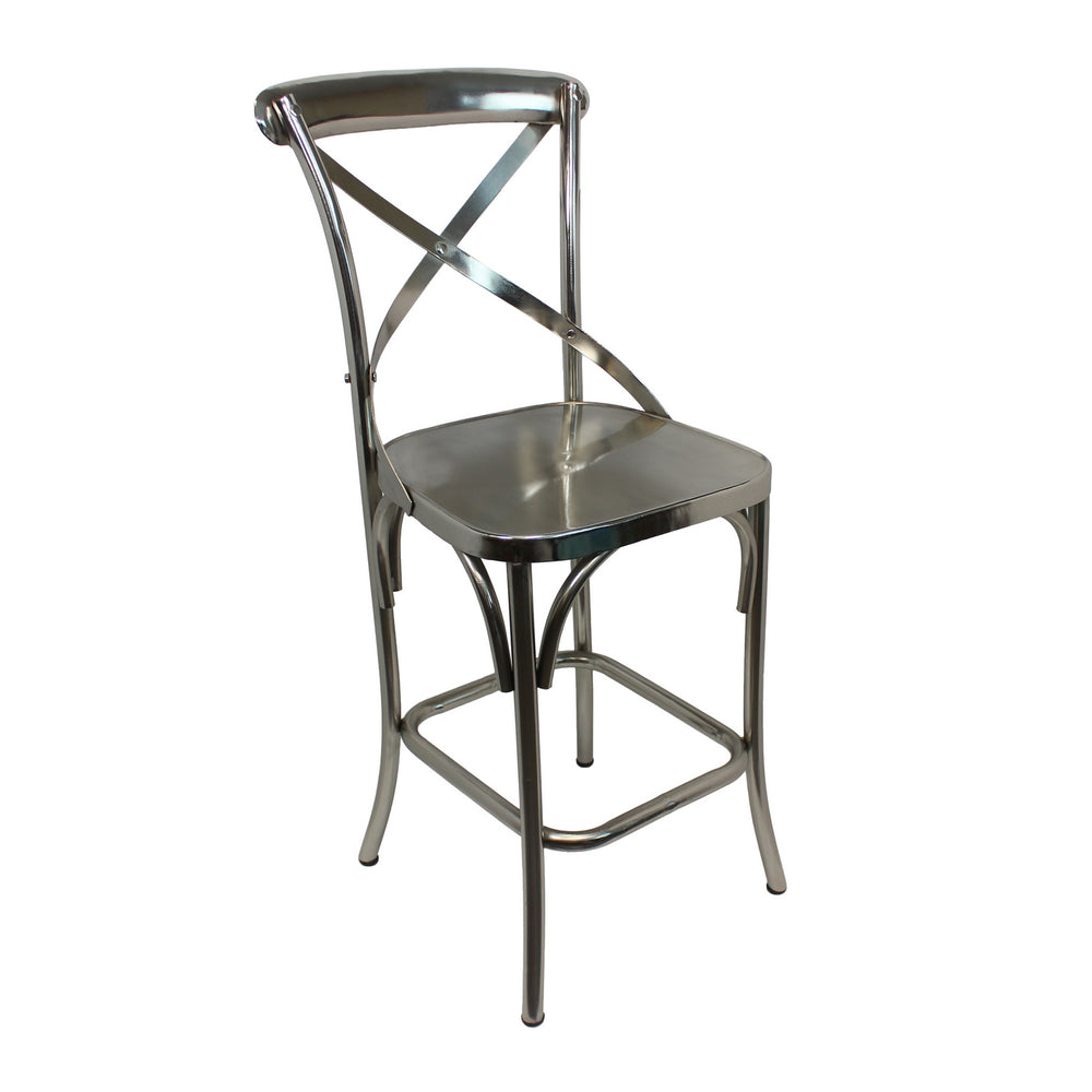 Urban Designs Maxen 41-Inch Solid Metal Barstool