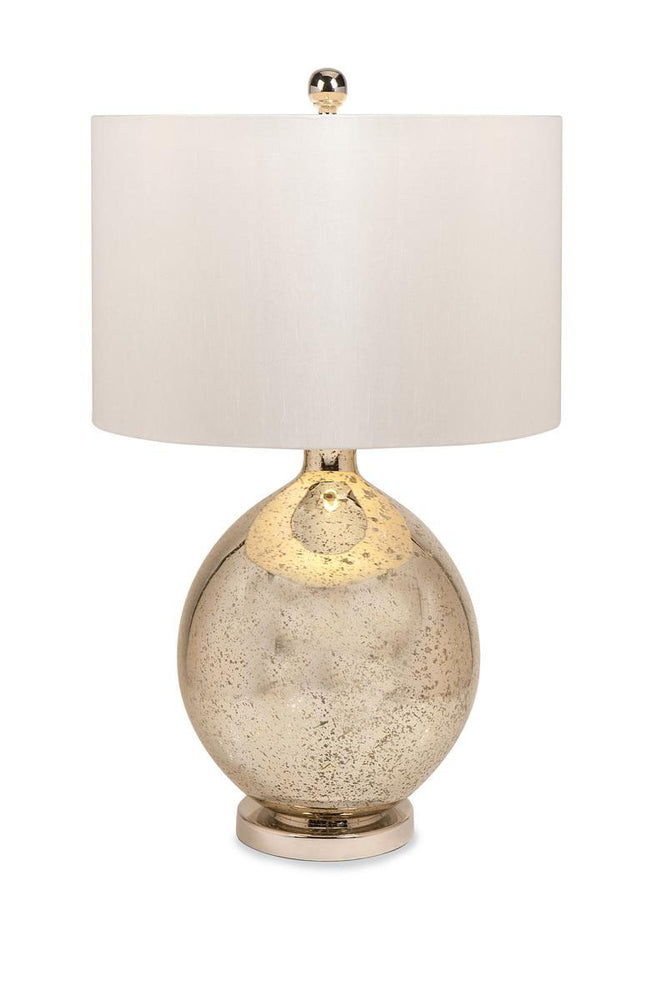 Urban Designs Tara 31-Inch Champagne Mercury Glass Table Lamp