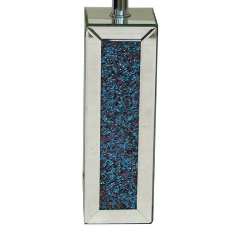 Urban Designs Alexandra Rhinestone 28-inch Column Table Lamp