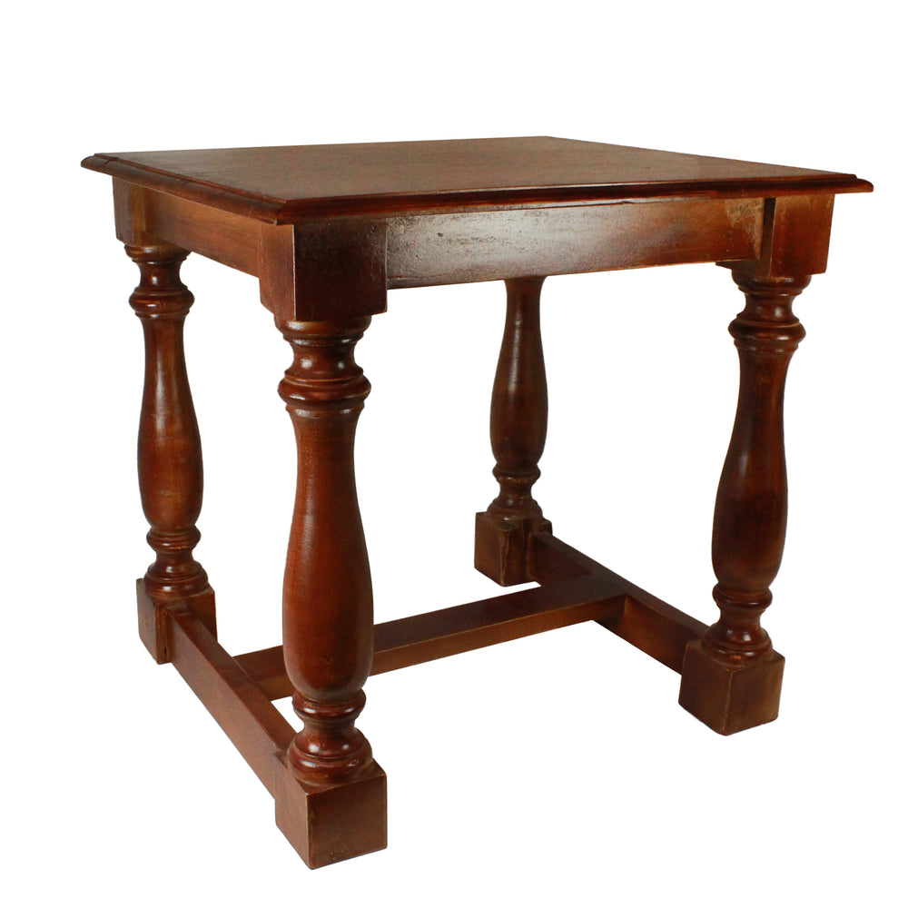 Urban Designs Hugo Wooden Rustic Accent Side Table