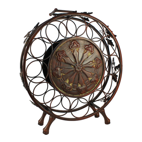 Urban Designs 12-Bottle Seville Metal Wine Rack