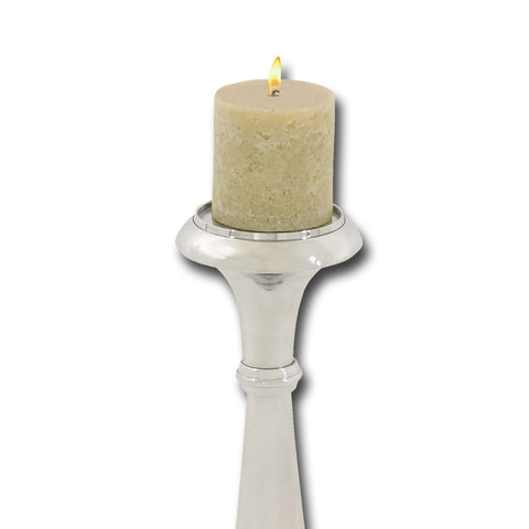 Urban Designs Aluminum Pillar Candle Holder
