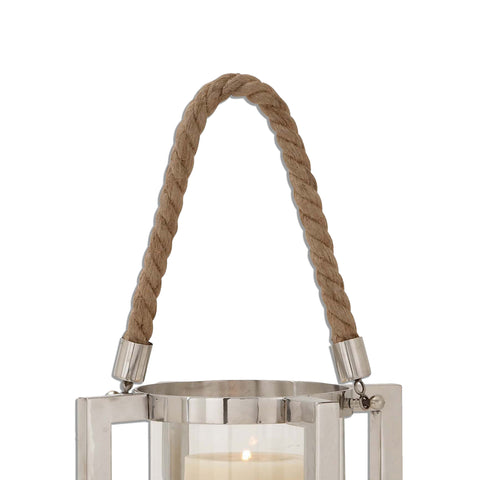 Urban Designs Steel Lantern Candle Holder
