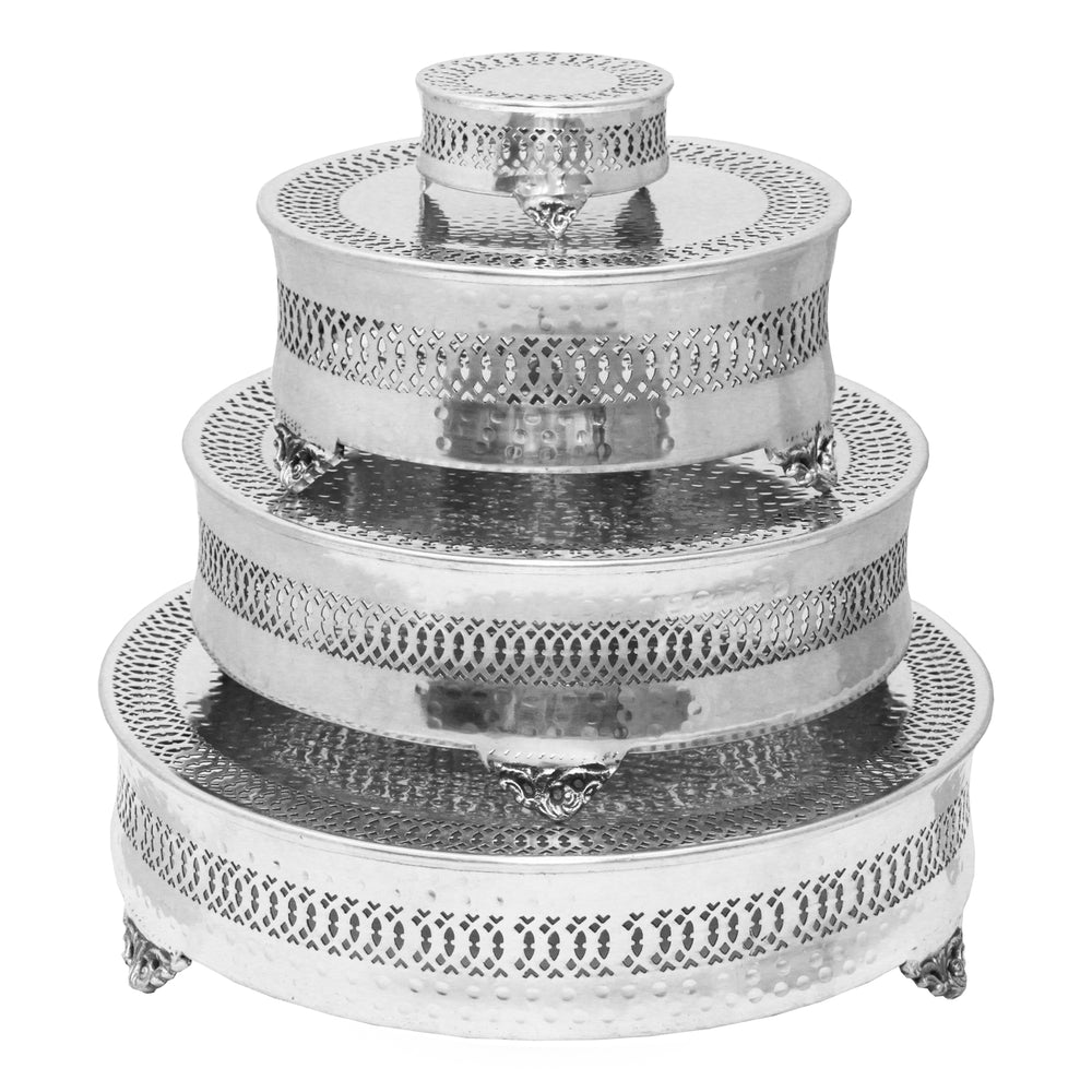 Urban Designs Event Essentials Round 4-Tier Wedding Cake Stands
