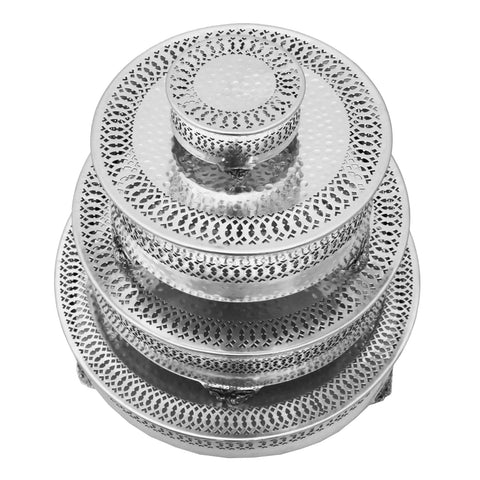 Urban Designs Event Essentials Round 4-Tier Wedding Cake Stands