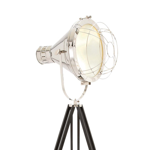 Urban Designs 75" Hollywood Studio Director's Spotlight Tripod Floor Lamp