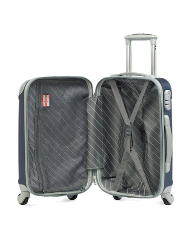 Dejuno Neato Series 3-Piece Hardside Spinner Combination Lock Luggage Set