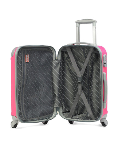 Dejuno Neato Series 3-Piece Hardside Spinner Combination Lock Luggage Set