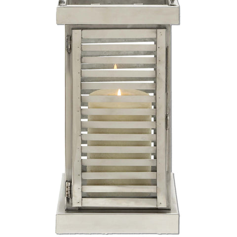 Deco 79 Steel Lantern, 7 by 25-Inch
