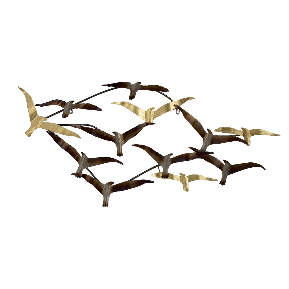 Urban Designs Birds in Harmony 28-Inch Metal Wall Art