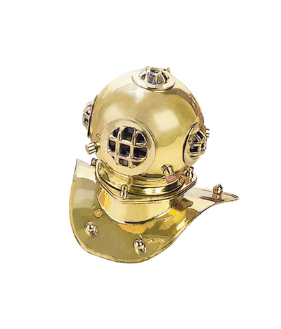 Urban Designs Replica 8" U.S. Navy Mark-V Brass Diving Helmet