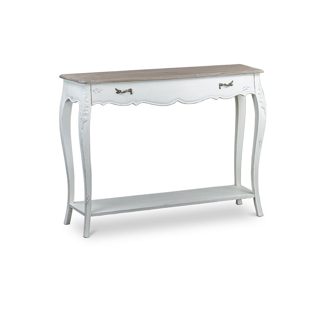 Urban Designs Bourbonnais Wood Traditional French Console Table