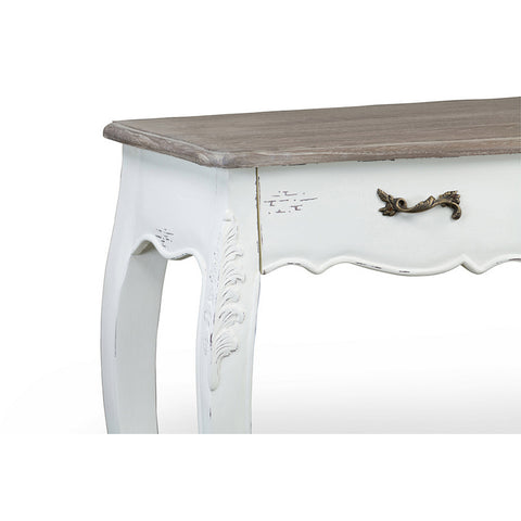 Urban Designs Bourbonnais Wood Traditional French Console Table