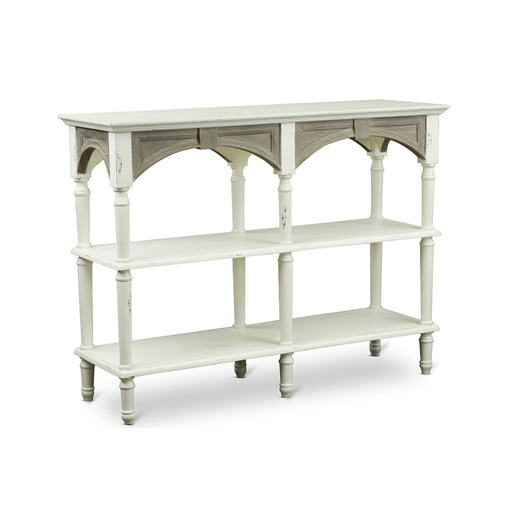 Urban Designs Touraine Wood Traditional French Accent Console Drapier