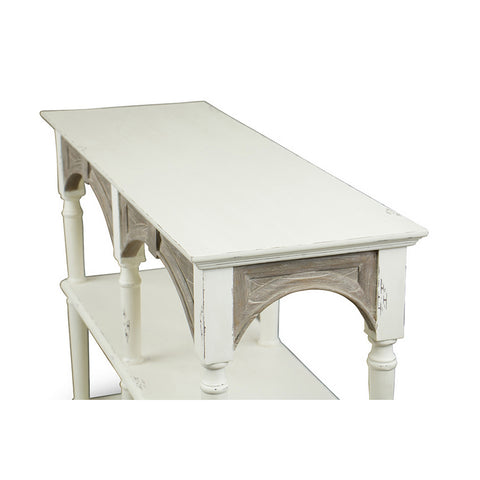 Urban Designs Touraine Wood Traditional French Accent Console Drapier