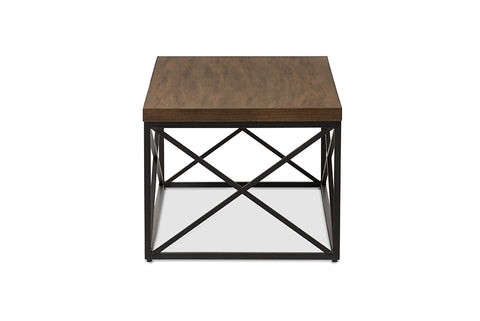Urban Designs Holden Vintage Industrial Antique Bronze Coffee Cocktail Table