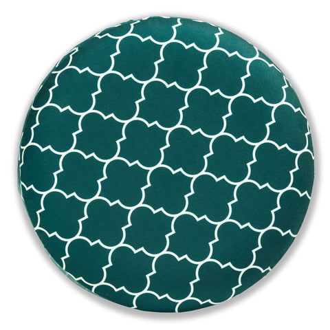 Urban Designs Sybil Velvet Fabric Upholstered Storage Ottoman - Green