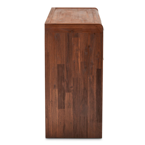 Urban Designs Torrie 6-Drawer Wooden Dresser - Brown Oak