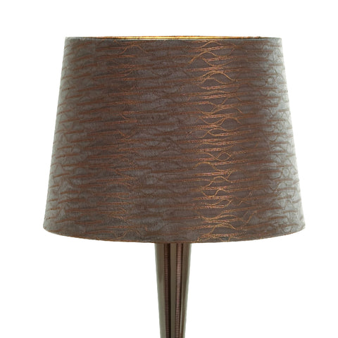 Urban Designs 25" Amber Metallic Table Lamp with Bronze Shade - Set of 2