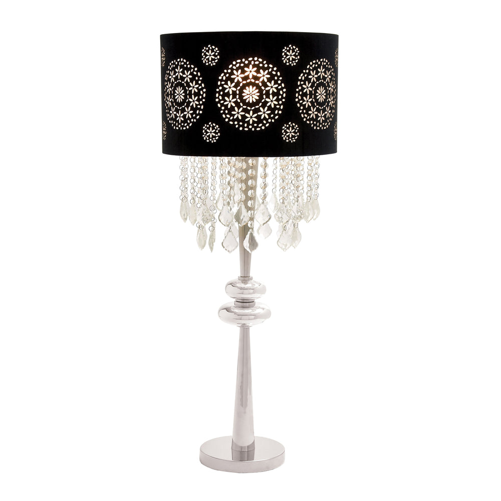 Urban Designs Contemporary Parisian Glass Pendant 35" Table Lamp
