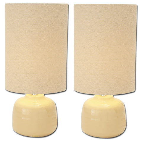 Urban Designs Sofia Ceramic Table Lamps - Set of 2