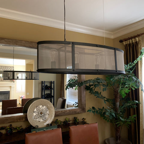 LightMakers 3056412 LANCELOT Hanging Lamp, Black
