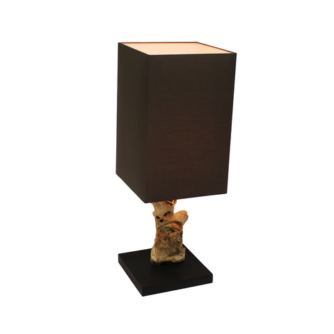 Light and Living Hank Textured Tree-Branch 24-Inch Table Lamp