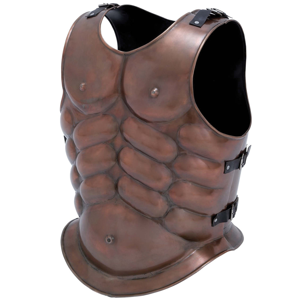 Replica Display Roman Legion Muscle Cuirass Metal Breastplate Armor - Bronze