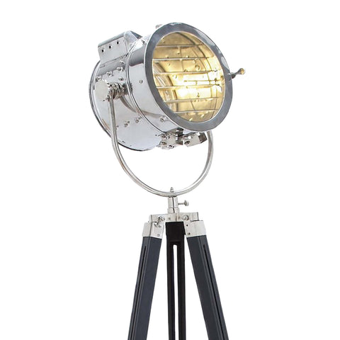 Urban Designs 74" Royal Sealight Spotlight Adjustable Tripod Floor Lamp