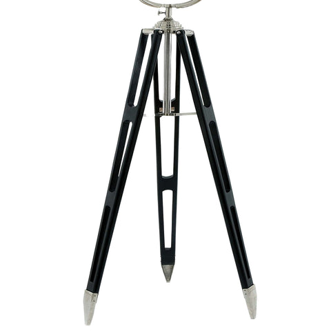 Urban Designs Hollywood Studio 6-Feet Director's Spotlight Black Tripod Floor Lamp