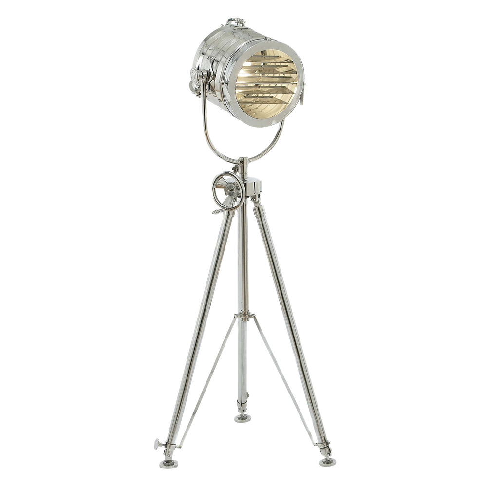 Urban Designs 78" Aluminum Sealight Adjustable Tripod Floor Lamp - Silver