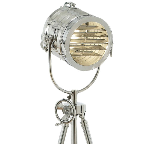Urban Designs 78" Aluminum Sealight Adjustable Tripod Floor Lamp - Silver