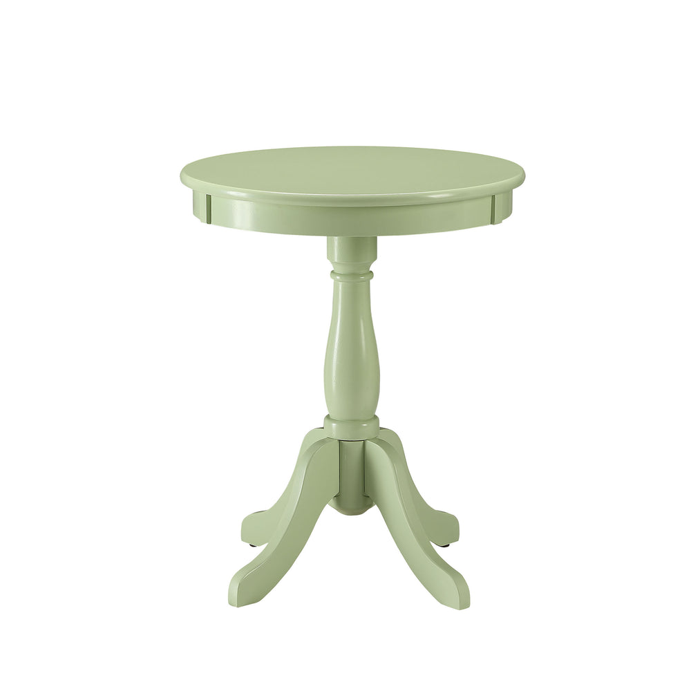 Urban Designs Alanis Wooden Accent Side Table - Light Green