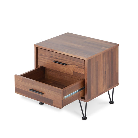 Urban Designs Linear Collection 2-Drawer Nightstand