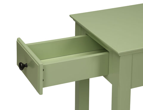 Urban Designs Bega Wooden Accent Side Table - Light Green
